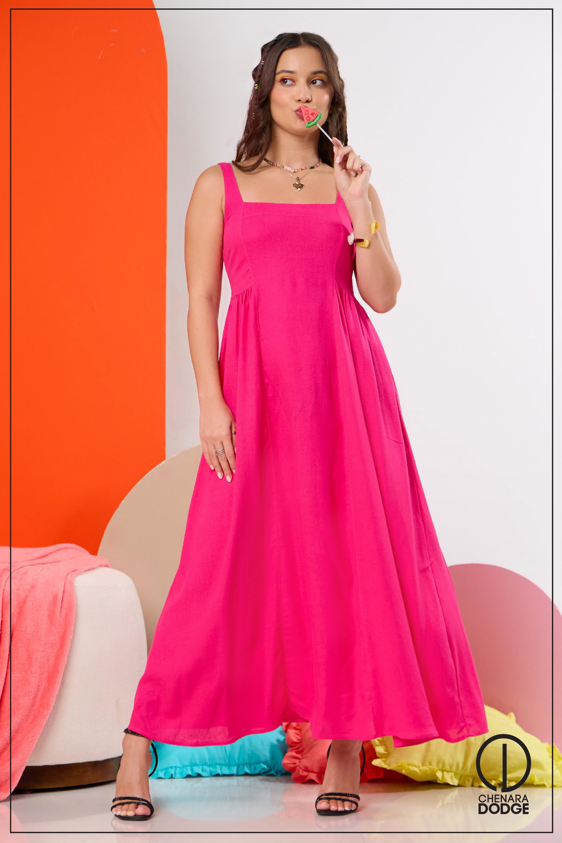 ZOEY STRAP MAXI DRESS