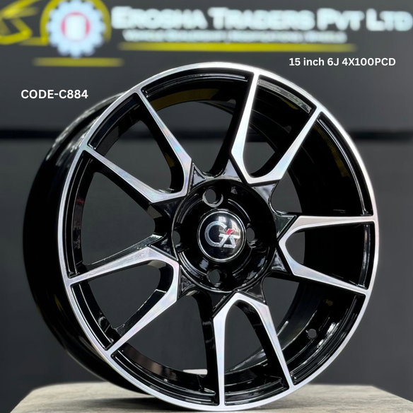 ALLOY WHEEL 15*6 4X100 ET35 CB54.1 GS DESIGN