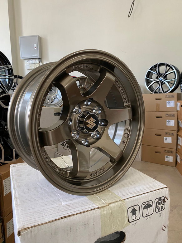 ALLOY WHEELS 13X6.0 8X100X114.3 ETO CB73.1 BRONZE