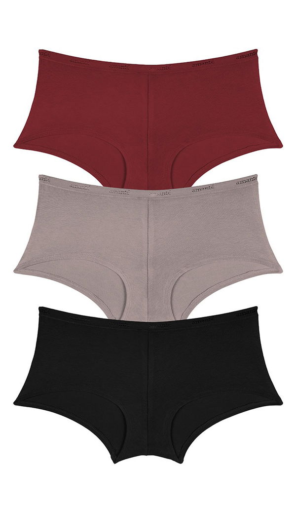 AMANTE Boyshort Panty 3 Pcs Pack Assorted
