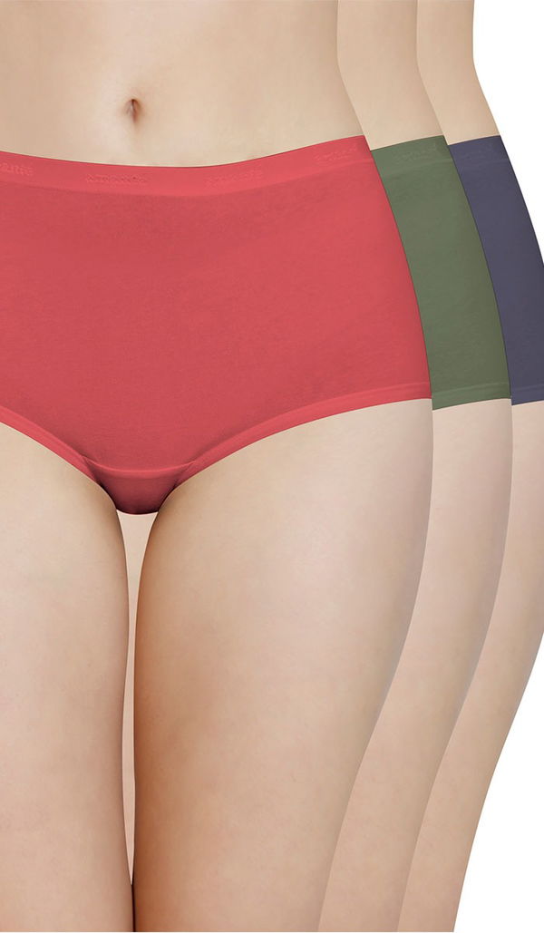 AMANTE Full Brief Panty 3 Pcs Pack Assorted