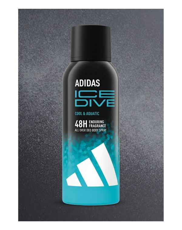 Adidas Men's Ice Dive Deodorant Body Spray 150ml
