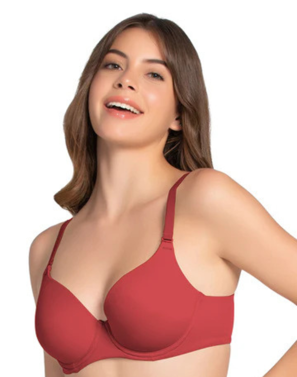 Amante Smooth Moves Wired Bra - Cranberry