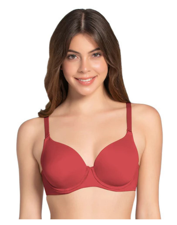 Amante Smooth Moves Wired Bra - Cranberry