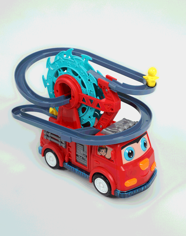 Battery Operated Fire Rail Car