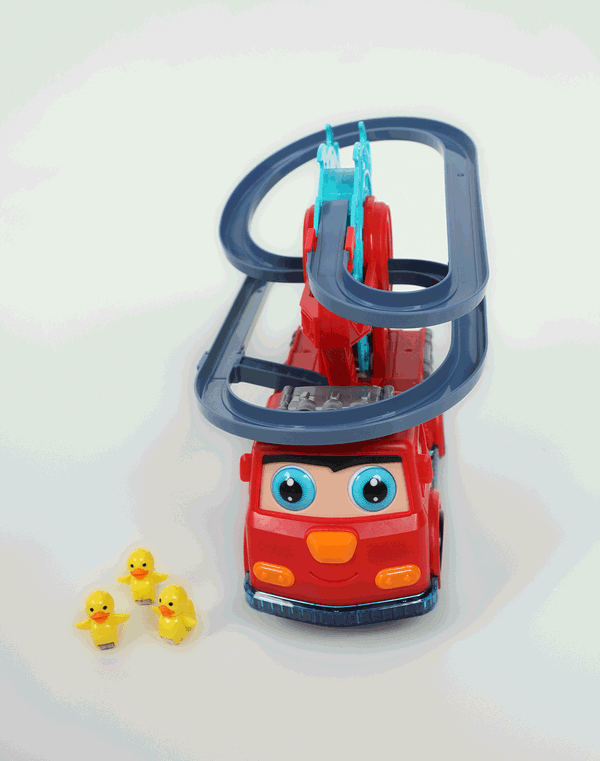 Battery Operated Fire Rail Car