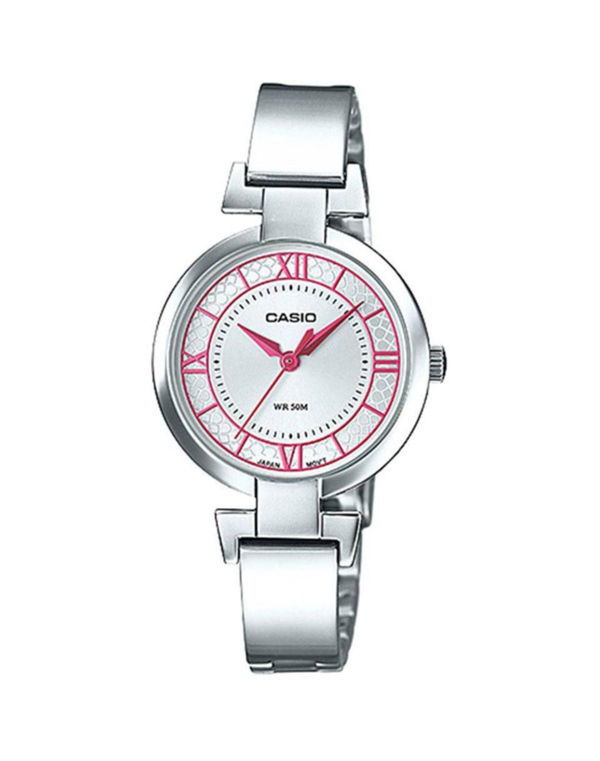 CASIO ANALOG STAINLESS STEEL WOMEN'S WATCH