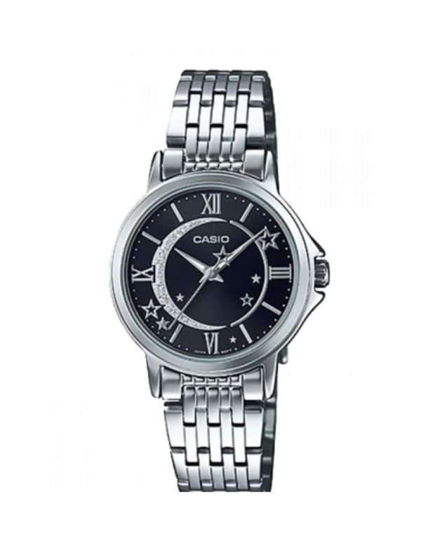 CASIO BLACK DIAL  ANALOG QUARTZ WOMEN'S WATCH.