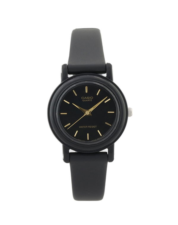 CASIO BLACK RESIN WOMEN'S WATCH