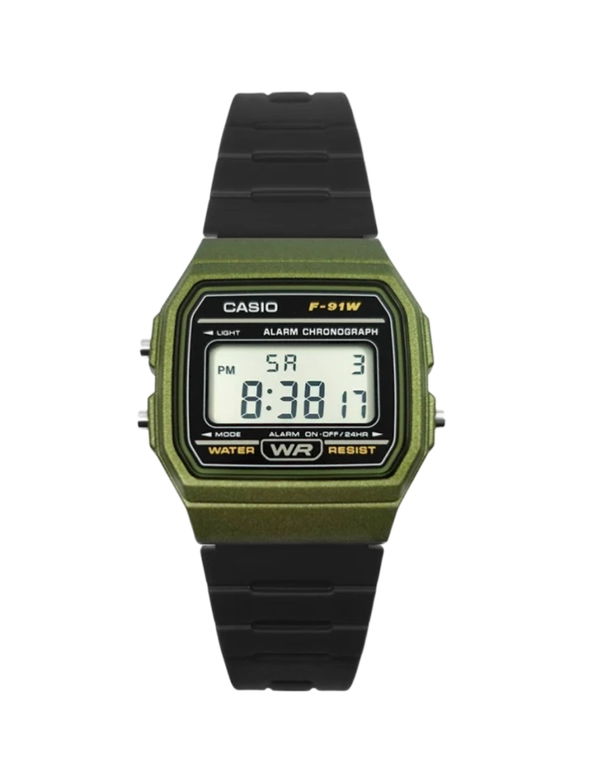 CASIO Classic Chronograph Military Green Unisex Watch