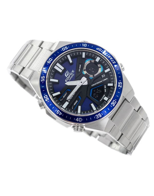 CASIO EDIFICE Chronograph Stainless Steel Chain Watch