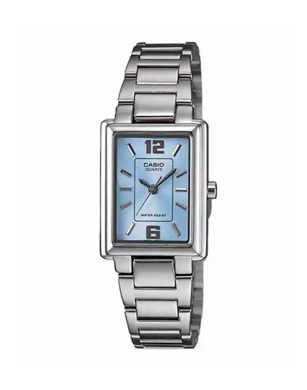CASIO ENTICER LIGHT BLUE DIAL WOMEN'S WATCH