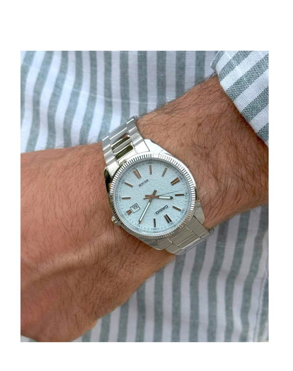 CASIO Enticer Date Chain Men's Watch