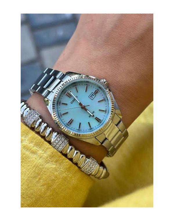 CASIO Enticer Date Chain Women's Watch