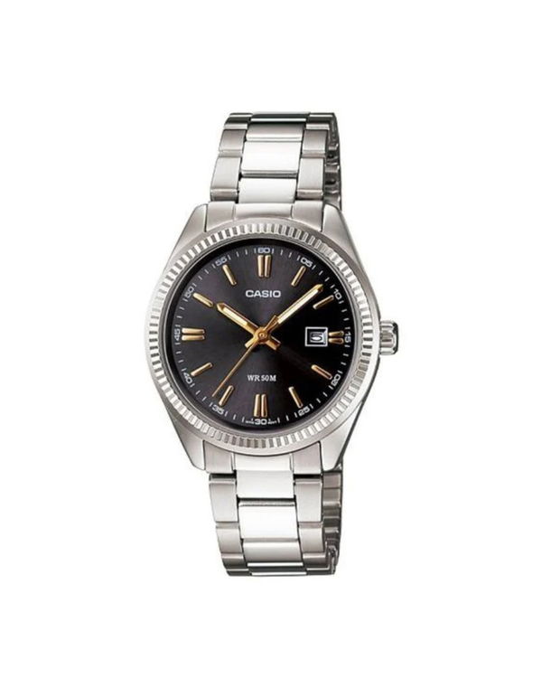 CASIO Enticer Date Silver Chain Women's Watch