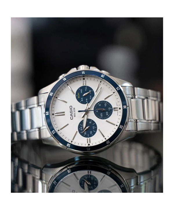CASIO Enticer Multifunction Chain Men's Watch