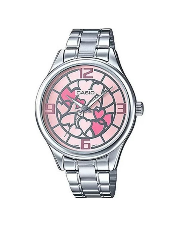 CASIO PINK DIAL ANALOG QUARTZ WOMEN'S WATCH