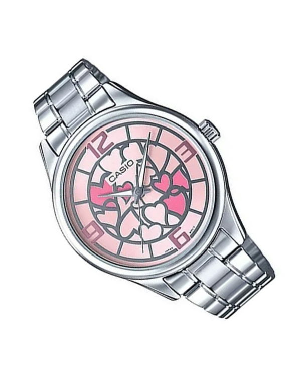 CASIO PINK DIAL ANALOG QUARTZ WOMEN'S WATCH
