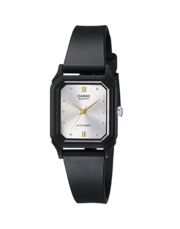 CASIO SILVER RUBBER STRAP WOMEN'S WATCH