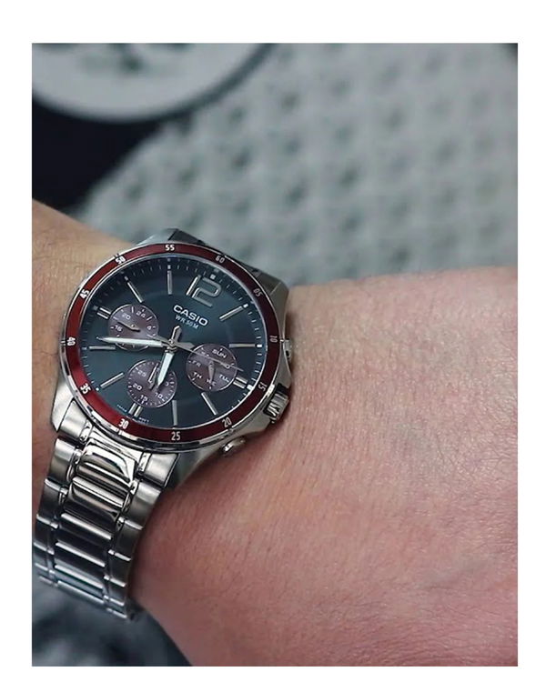 CASIO Stainless Steel Analog Wrist Men's Watch