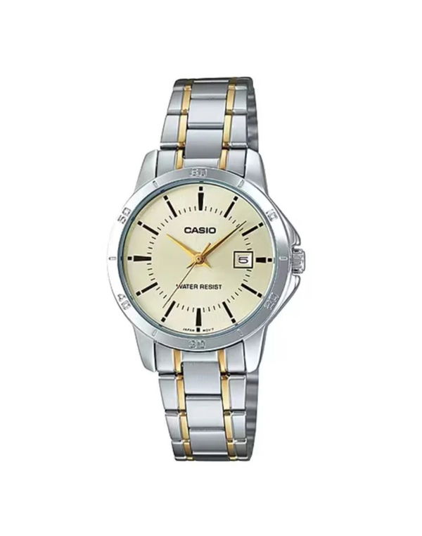 CASIO Standard Date Women's Chain Watch