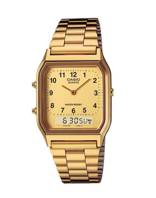CASIO Vintage Dual Time Chain Women's Watch