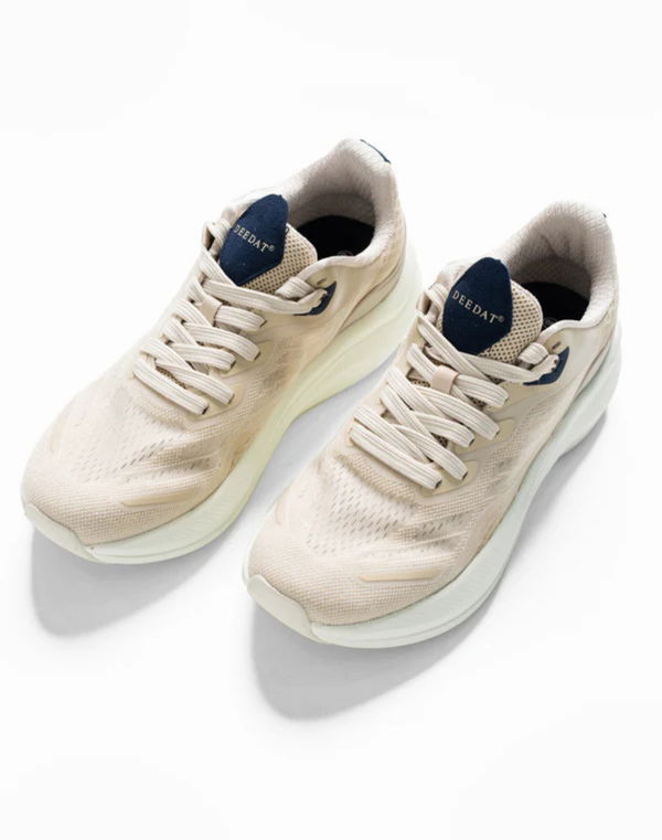 DEEDAT Men's Sports Running Shoe Beige