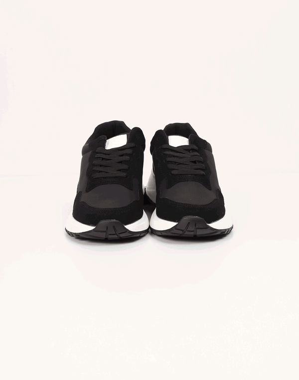 DEEDAT Men's Casual Shoe Black