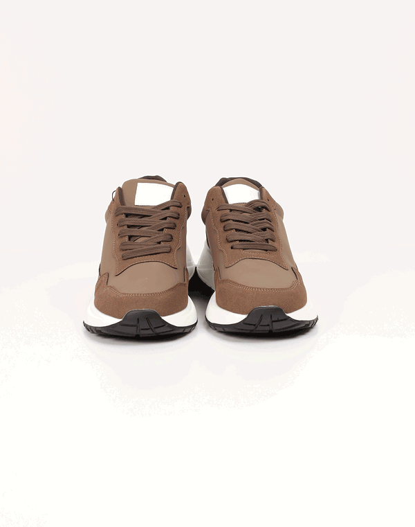 DEEDAT Men's Casual Shoe Coffee