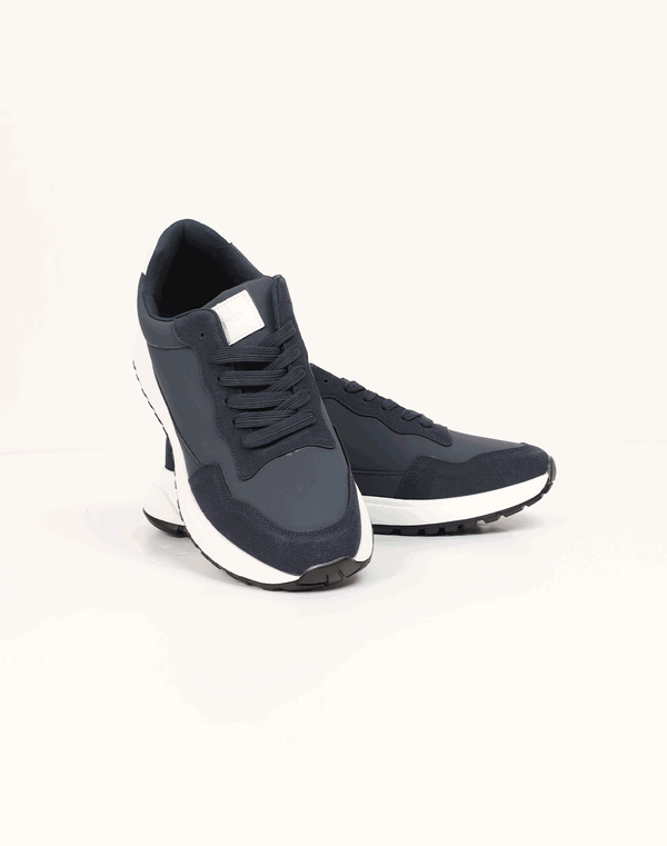 DEEDAT Men's Casual Shoe Navy