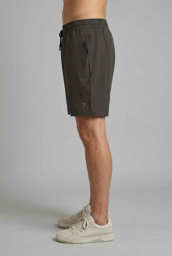 DEEDAT Men's Sport Short Steel Gray
