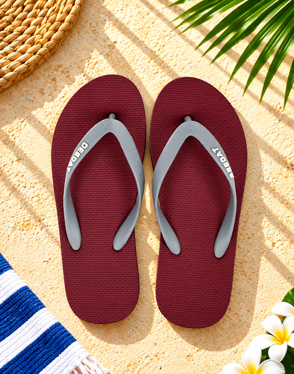 DEEDAT Men's V-Strap Flip Flops