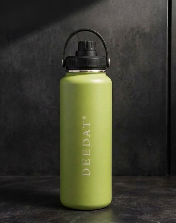 DEEDAT Stainless Steel Water Bottle 1200 ML Olive Green