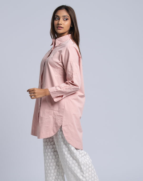 FIA MARIA Women's Emroidery Kurta Pink