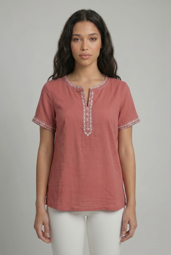 FIA MARIA Women's Kurta Clay