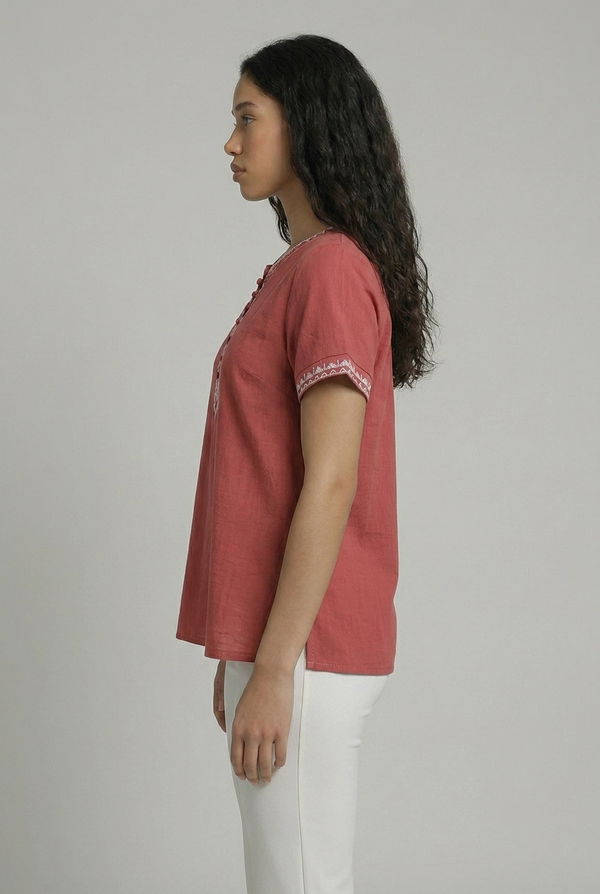 FIA MARIA Women's Kurta Clay