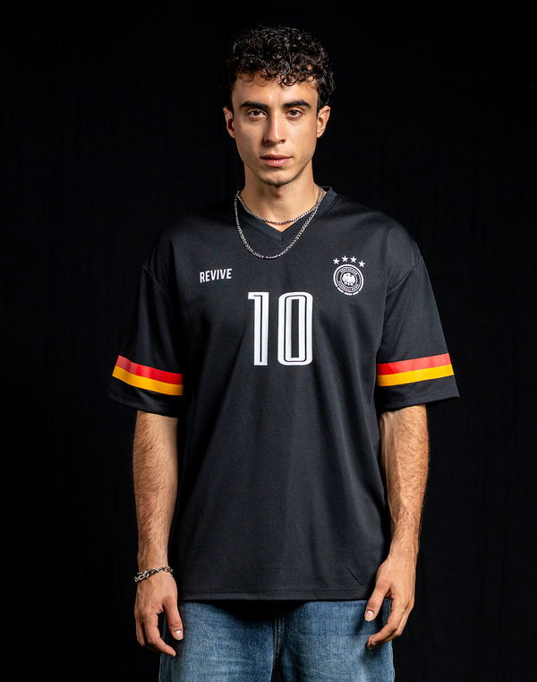 Men's Oversized Football Fan Jersey – Germany Edition
