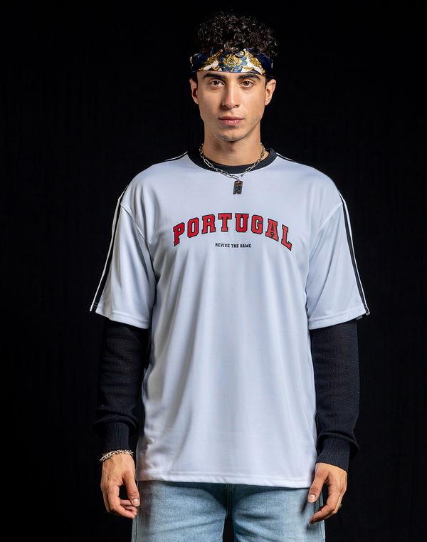 Men's Oversized Football Fan Jersey – Portugal Edition