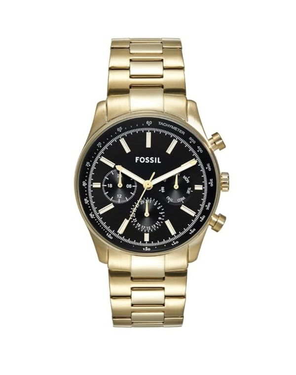FOSSIL SULLIVAN MULTIFUNCTION GOLD STAINLESS STEEL WATCH FOR MEN 