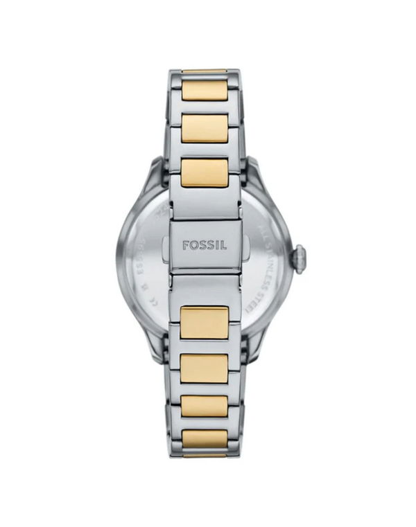 FOSSIL WOMENS GILMORE GOLD STEEL WATCH