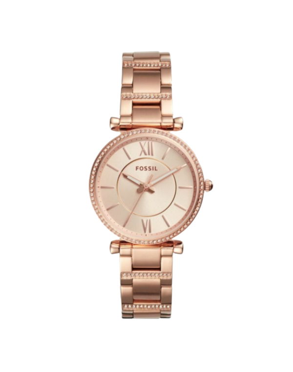 Fossil Carlie Rose Gold Watch For Women