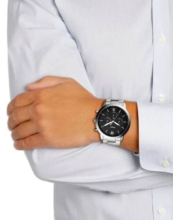 Fossil Neutra Chrono Silver Watch For Men