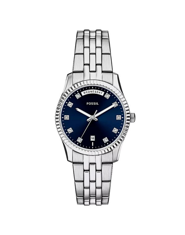Fossil Scarlette Quartz Blue Dial Women's Watch