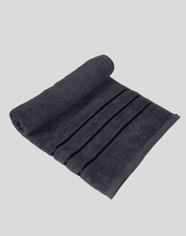 HOME & ME Bath Towel Gray 75 x 150 cm