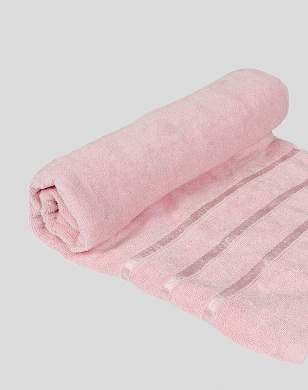 HOME & ME Bath Towel Light Pink 75 x 150 cm