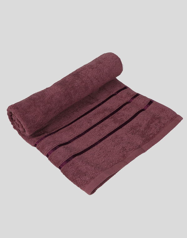 HOME & ME Bath Towel Mauve 75 x 150 cm
