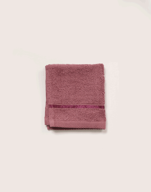HOME & ME Cotton Face Towel 30 × 30 cm Mauve