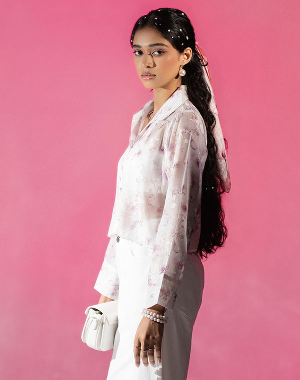 HUF & DEE BLISSFUL Women's Shirt Collar Blouse