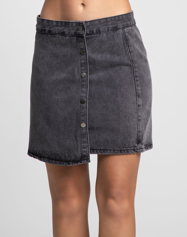 HUF & DEE CORPORATE GEN Z Women's Casual Skirt Black