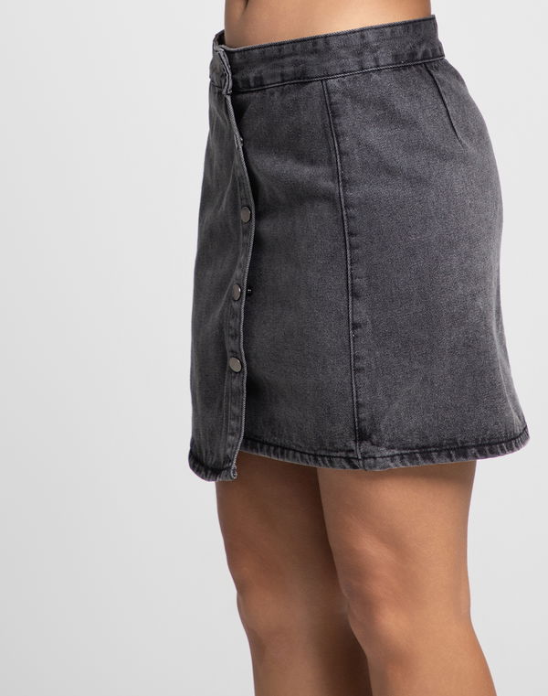 HUF & DEE CORPORATE GEN Z Women's Casual Skirt Black